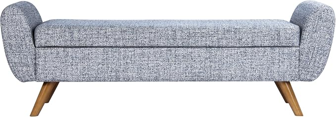 Blue Gray Woven Fabric