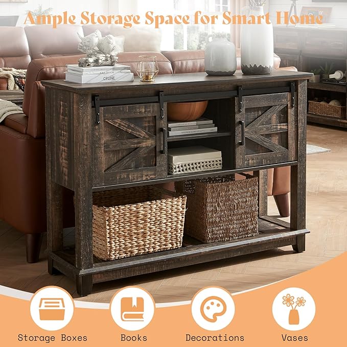 Rustic Oak Black