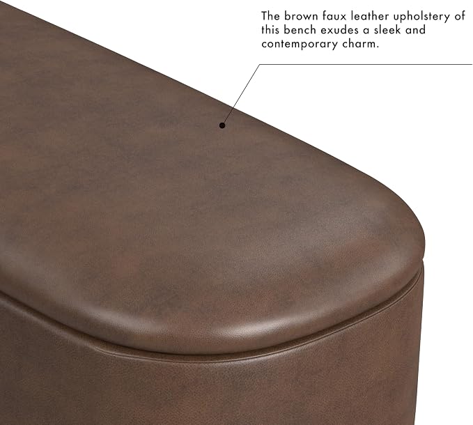 Brown Faux Leather