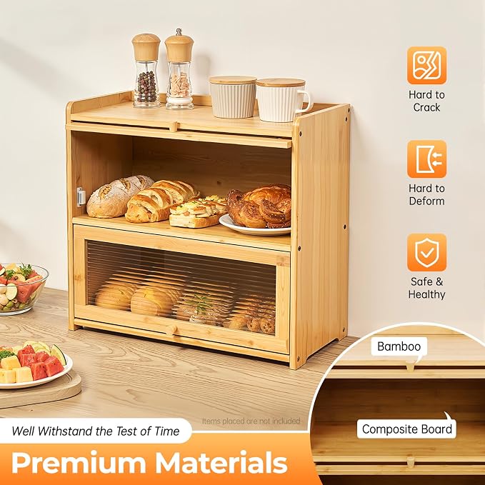 Wood, 2-tier