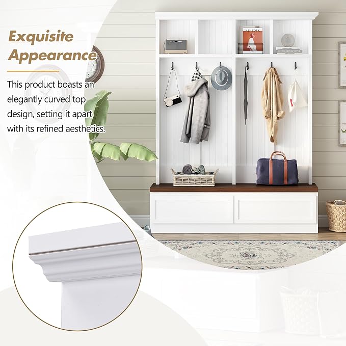 White/Coat Rack
