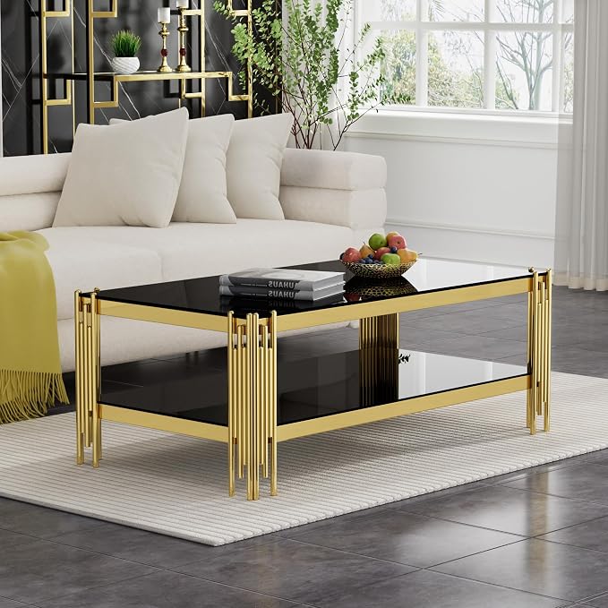 Gold & Black, Coffee Table