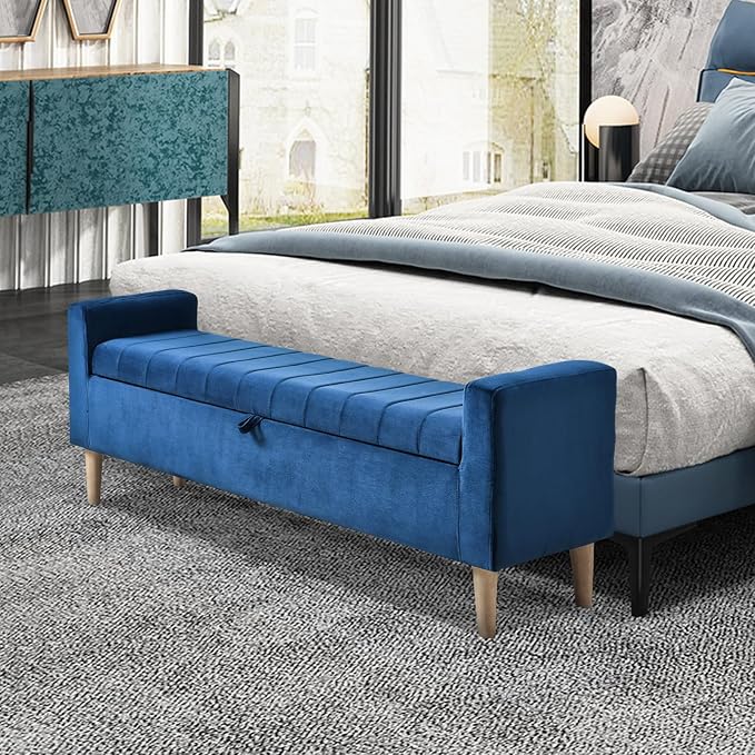 Blue-velvet Fabric