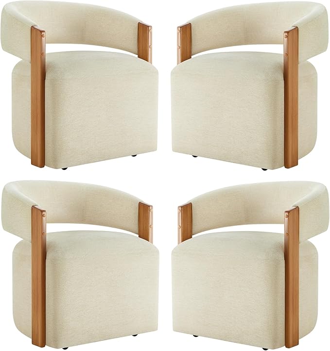Sand Wooden Armrest