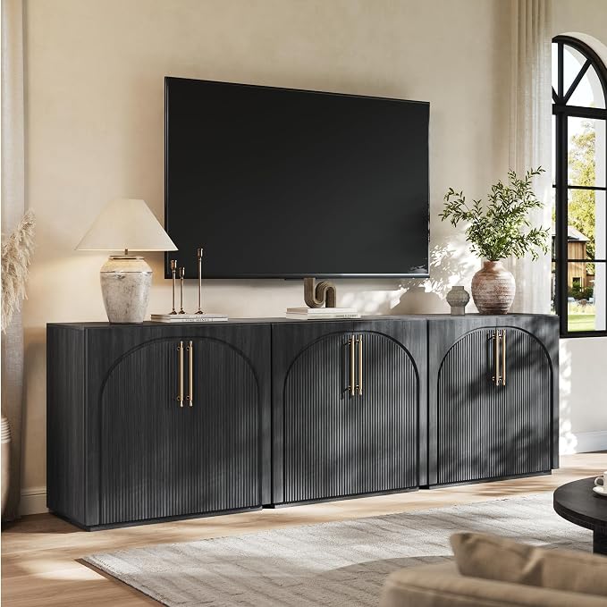 Black-fluted Doors