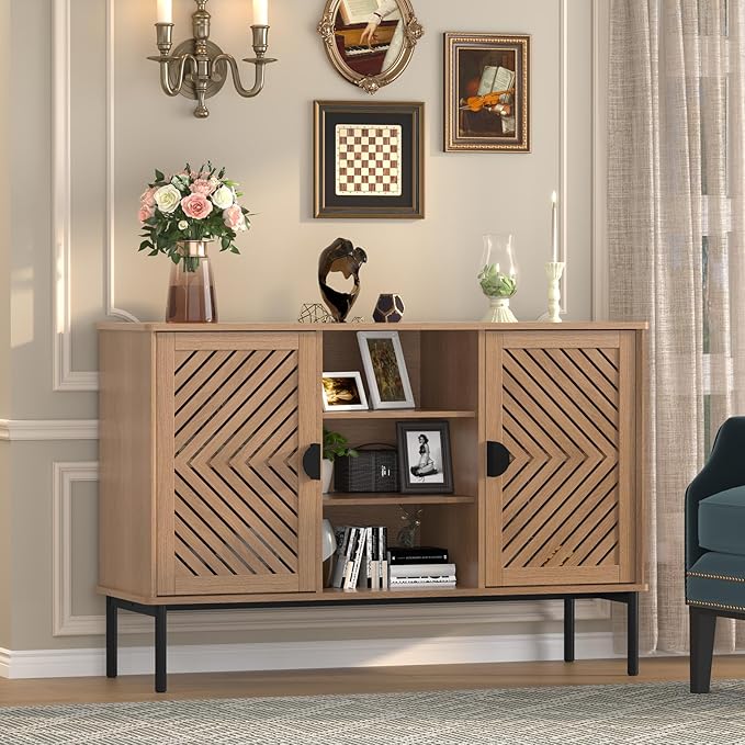 Wood-2 Doors & 3 Shelves