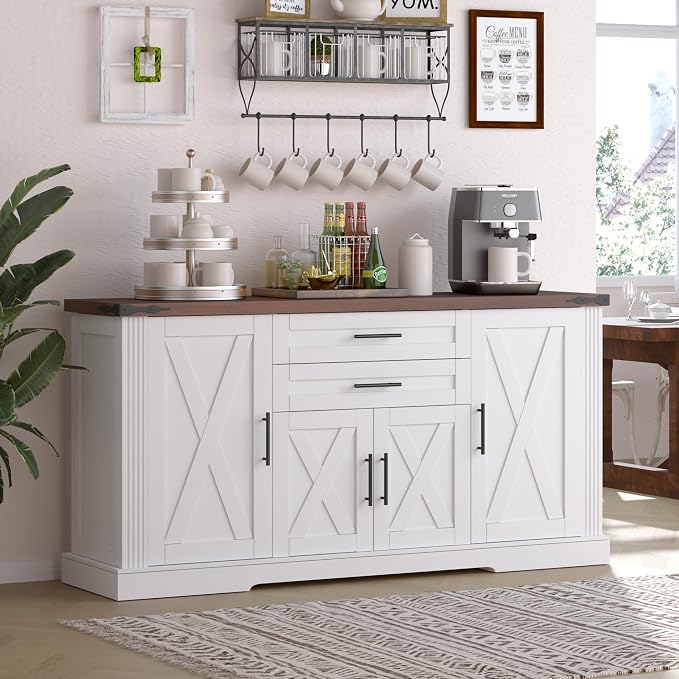 2 Drawers-white