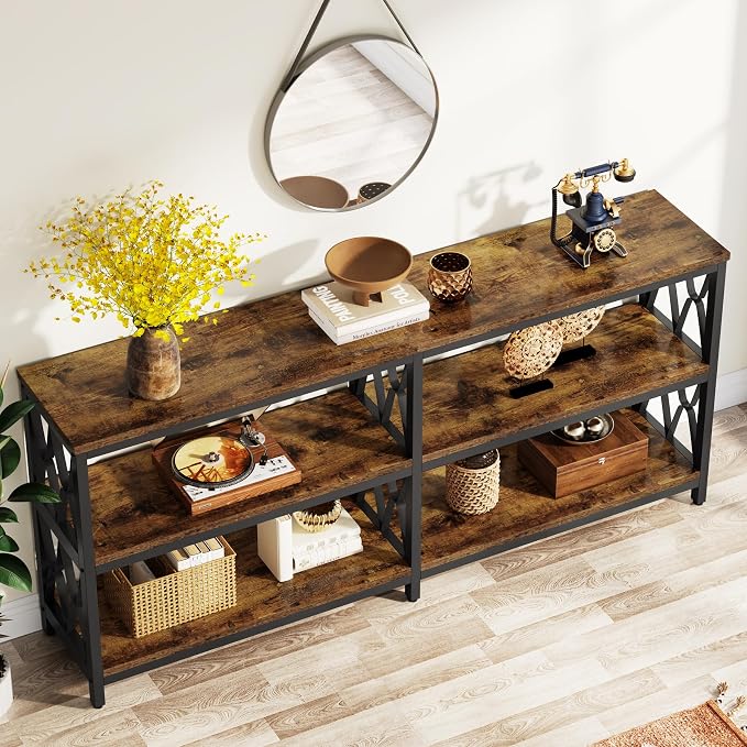 Rustic Brown & Black