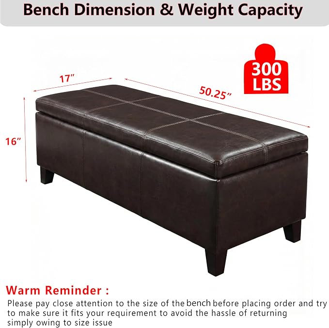 Faux Leather Brown