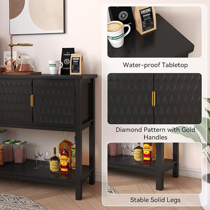Black-diamond Pattern