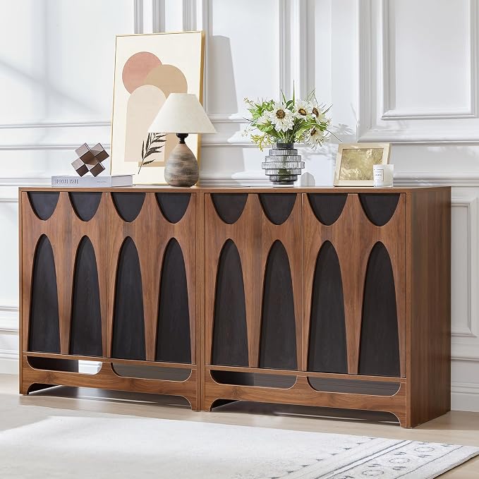 Walnut and Black