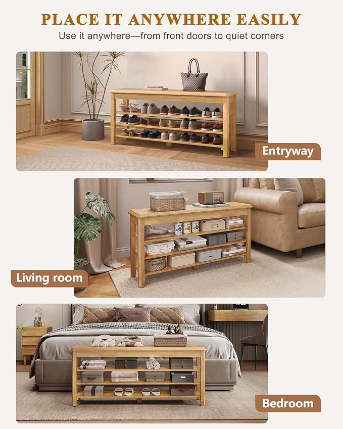 Natural-3 Tier(wood)
