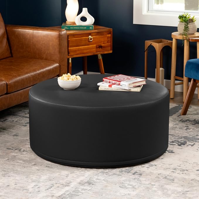 Faux Leather Black