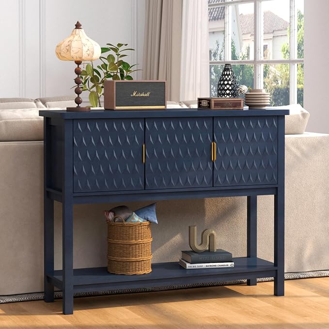 Blue-3 Diamond Pattern