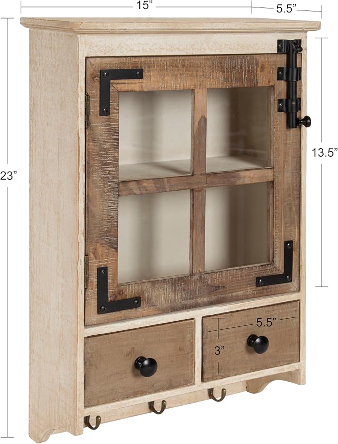 Rustic Brown/White