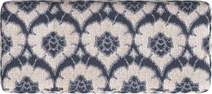 Blue Medallion Print