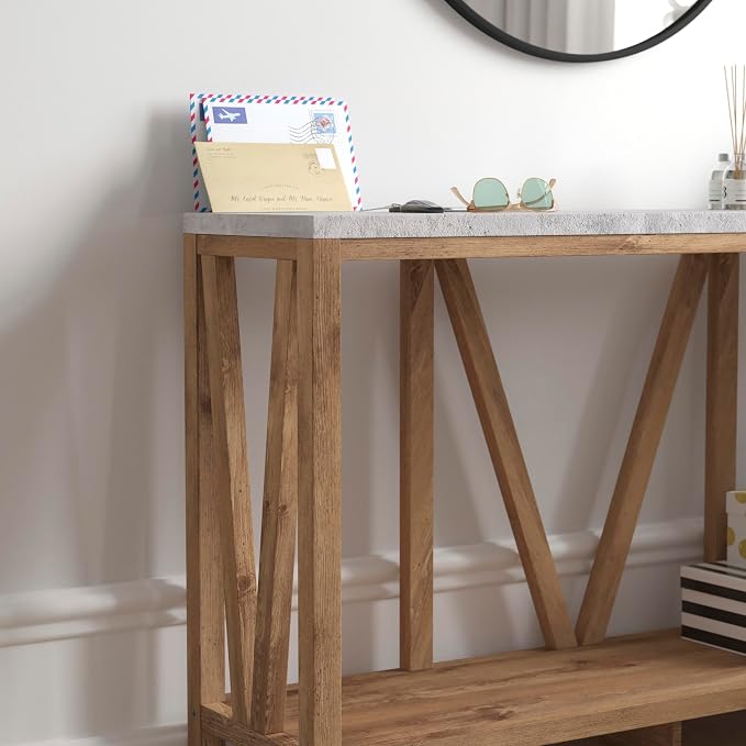 Warm Oak/Concrete