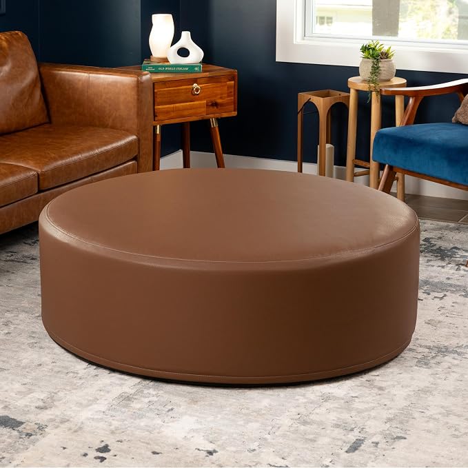 Faux Leather Walnut