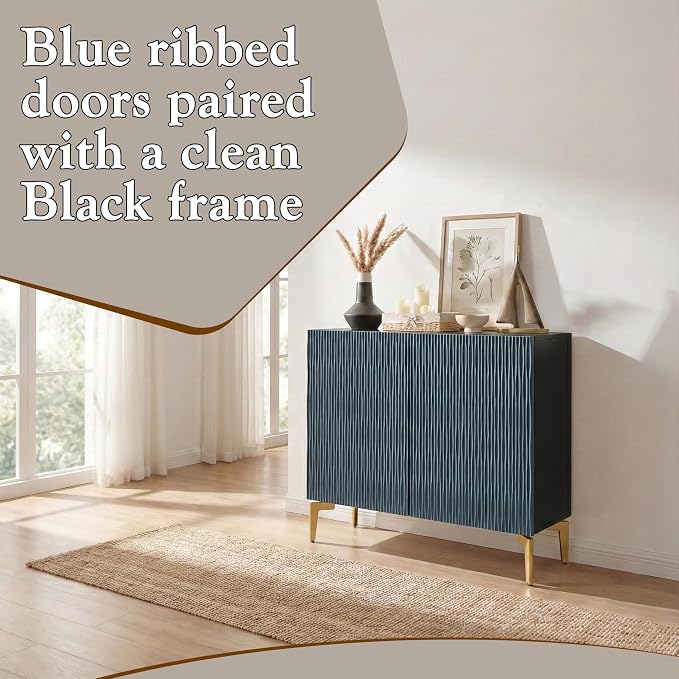 Blue Door, Black Frame