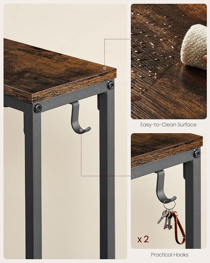 Rustic Brown + Ink Black
