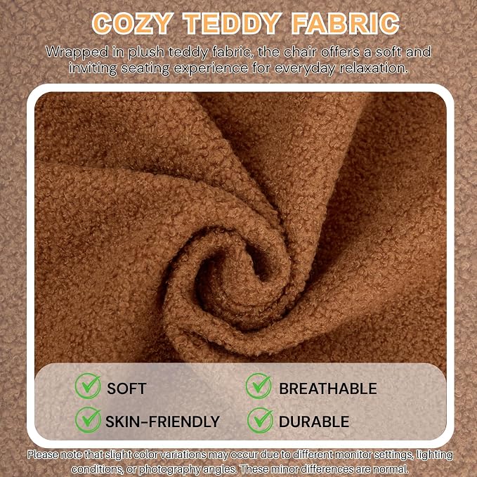 Teddy Fabric Ribbed - Caramel