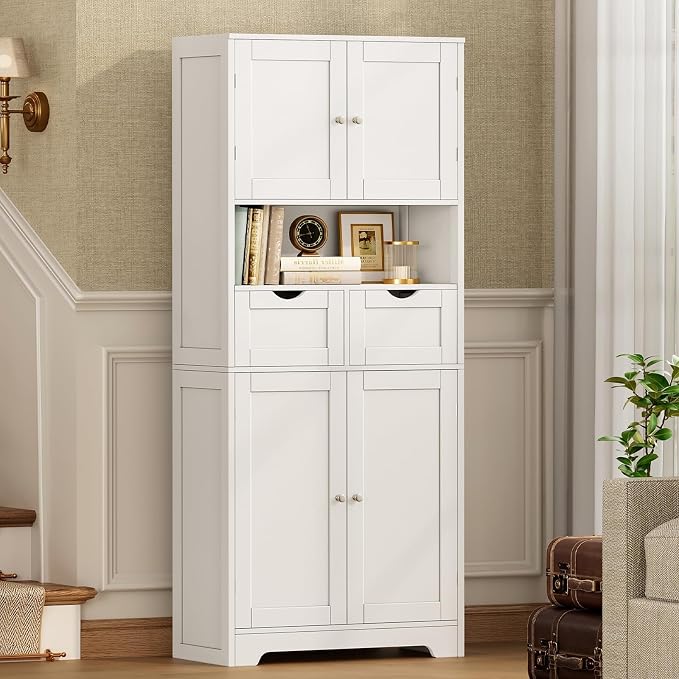 White-4 Shelves