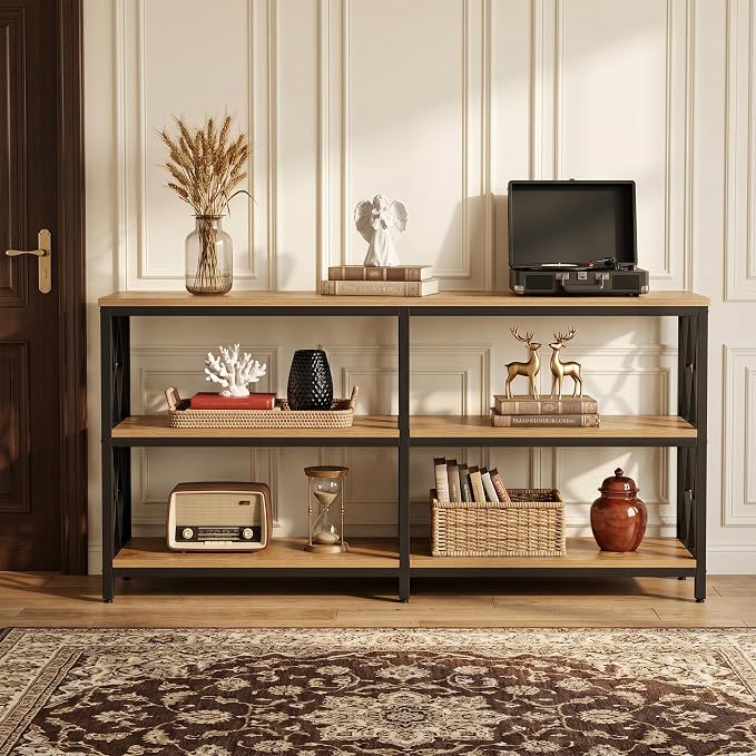 Natural Light Oak & Black
