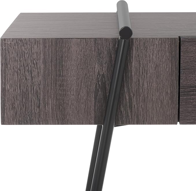 Dark Grey Oak/Black