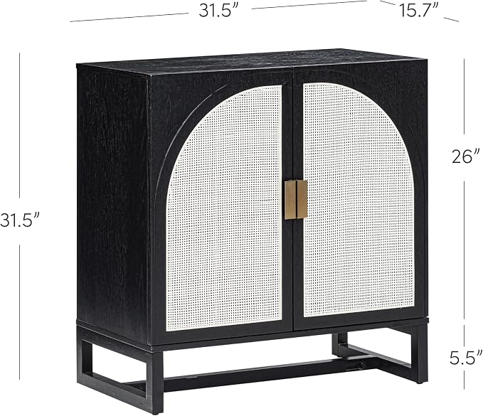 Black Oak/Pale Rattan
