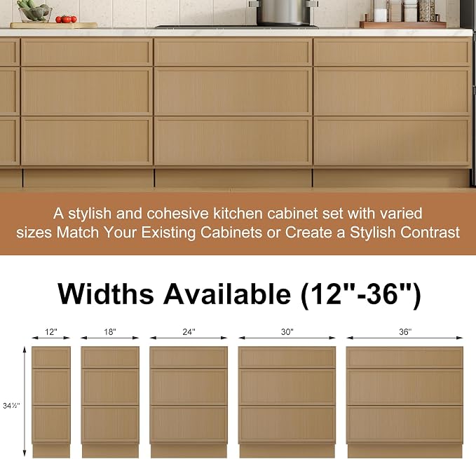 Natural With 3drawers