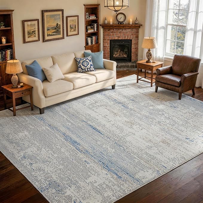 Blue-griege-brown-beige-white