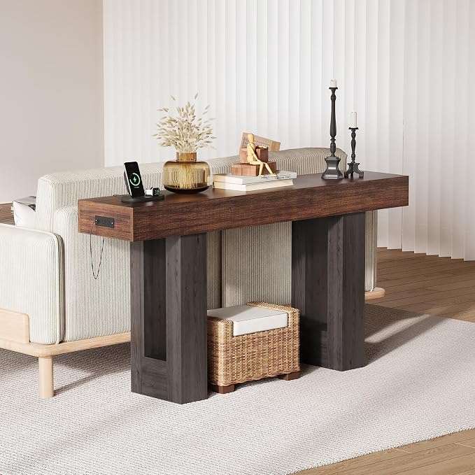 Rustic Brown & Black