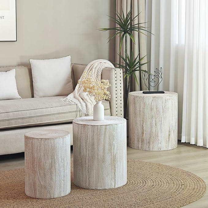 Set of 3-antique White