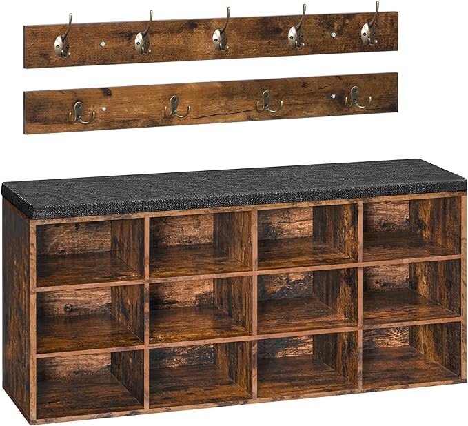 Rustic Brown + Black
