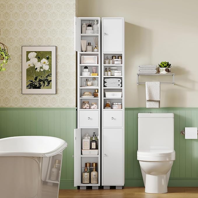 White-5 Shelves