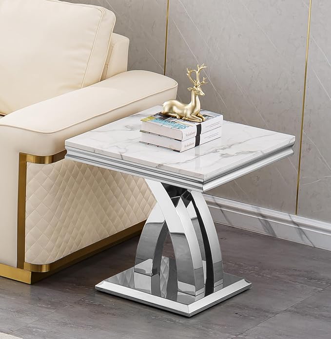 White Marble& Silver8