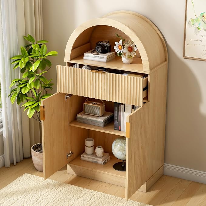 1-drawer - Natural Oak