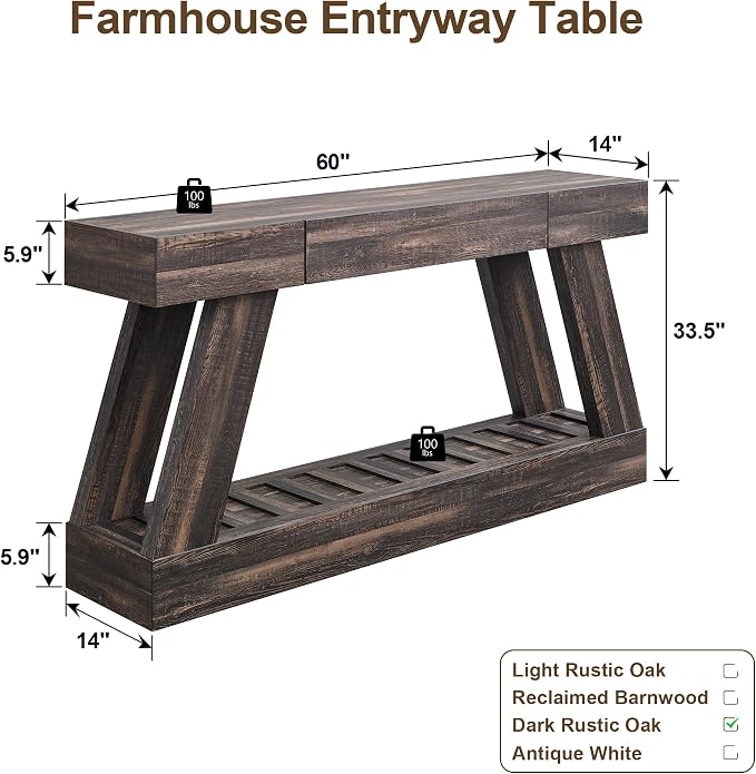 Dark Rustic Oak