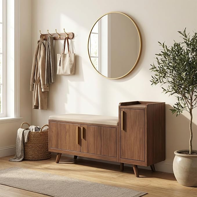 Walnut Color-right Cabinet
