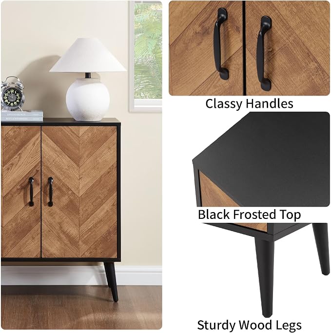 Black Natural Wood
