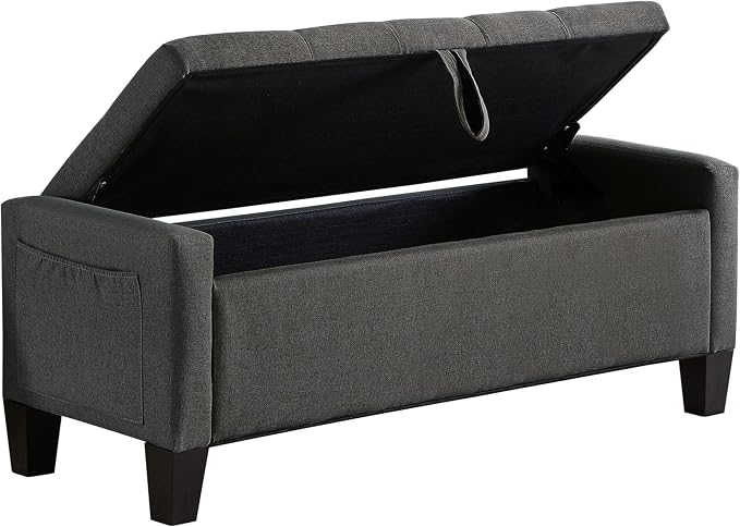 Dark Gray Linen