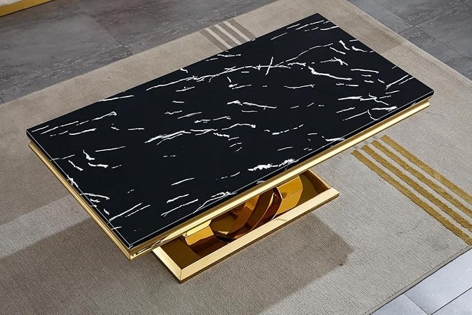 Coffee Table - Black Gold