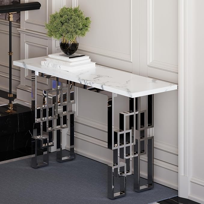 White Top-silver Base