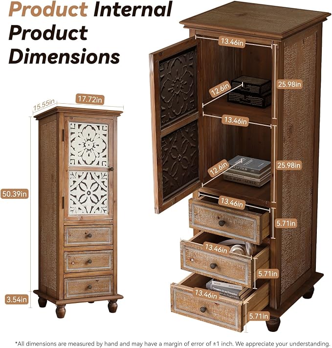 Natural Wood, Vinitage White