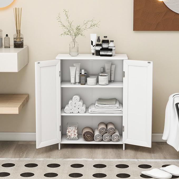 White With 2 Doors