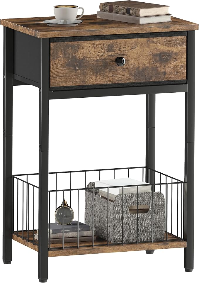 Rustic Brown & Black