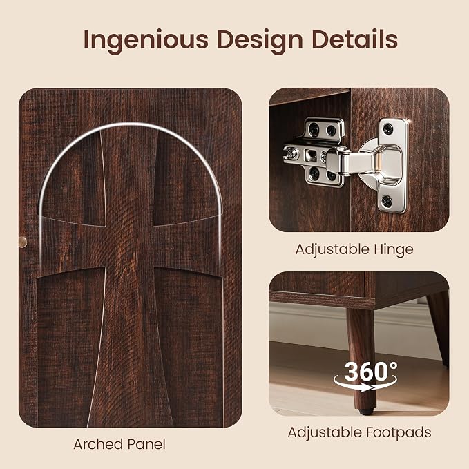Dark Walnut 3pcs