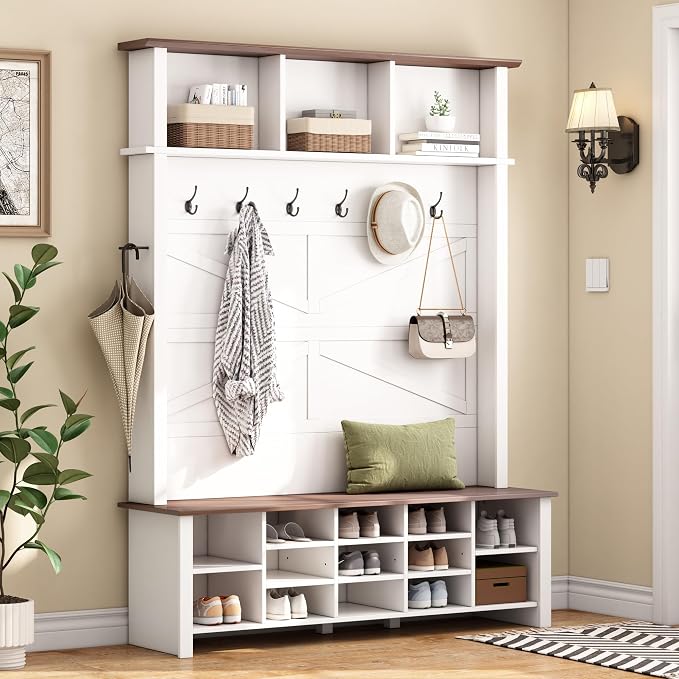 White/Storage Shelves