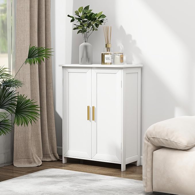 White With 2 Doors