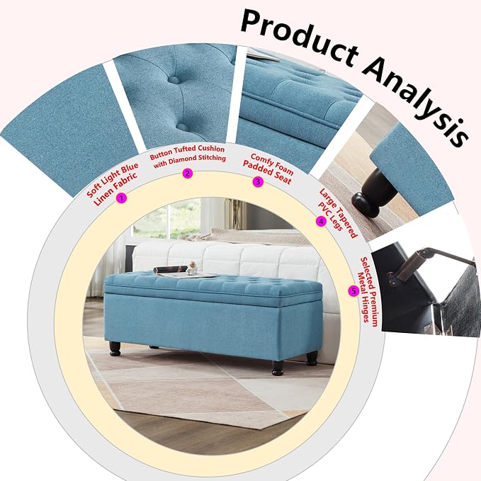 Linen Light Blue